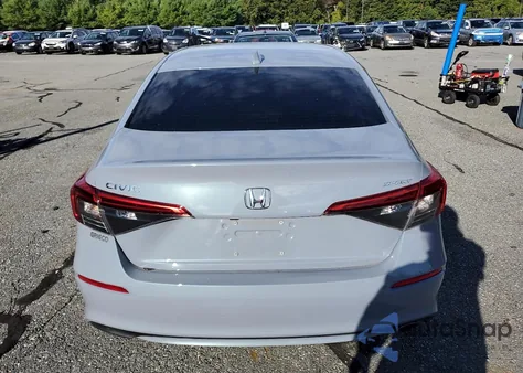 2022 Honda Civic Sport z USA, uszkodzony, nr VIN 2HGFE2F52NH587137